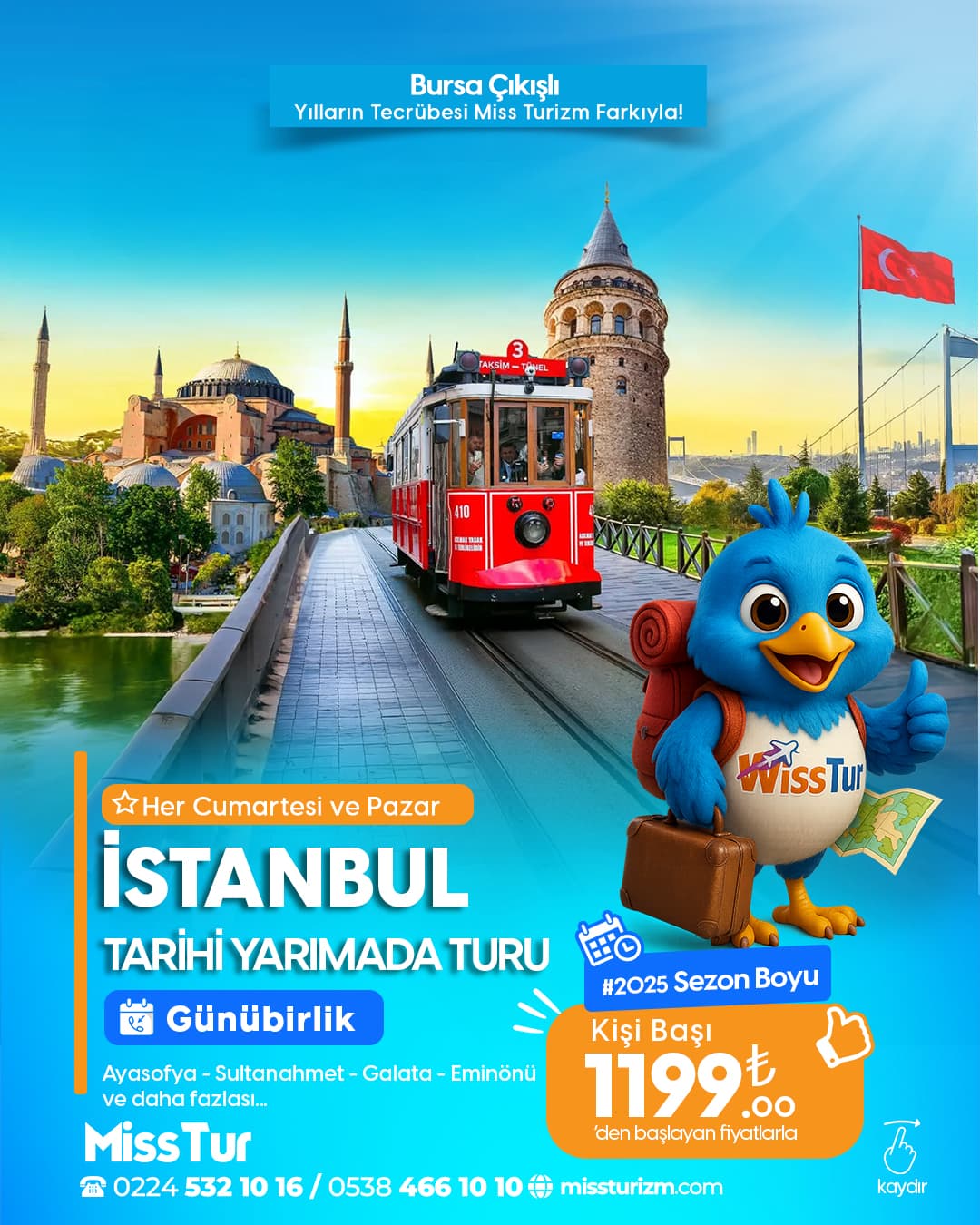 İstanbul Tarihi Yarım Ada Turu Bursa Çıkışlı - Ana Görsel